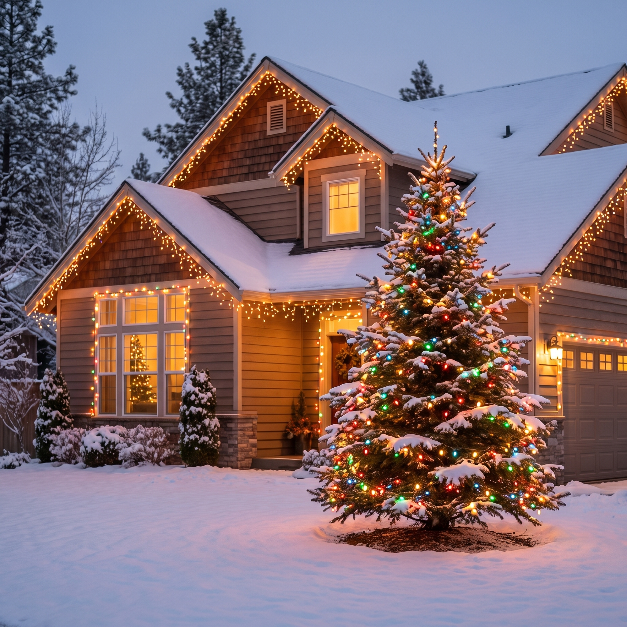 Evergreen Smart Tree Lights, RGBIC