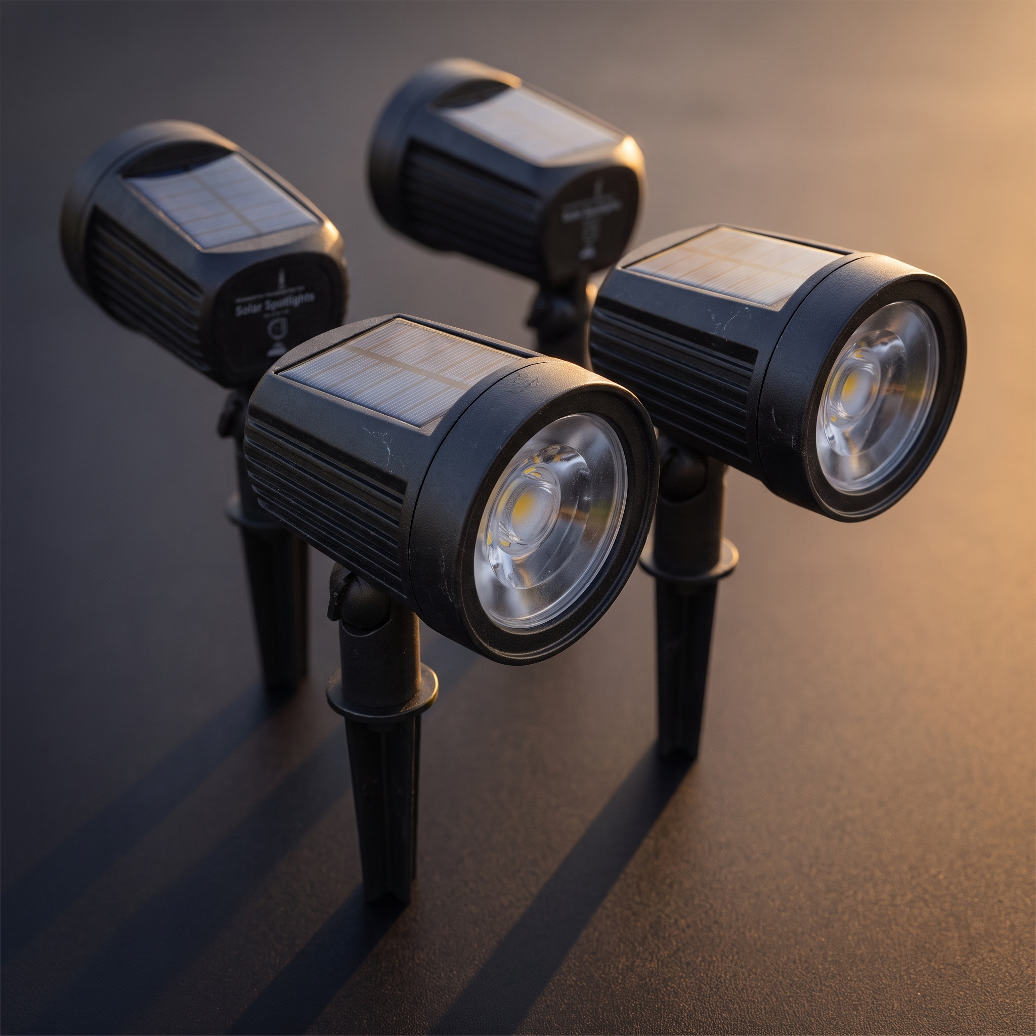 Solaris Solar Spotlights, Set of 4