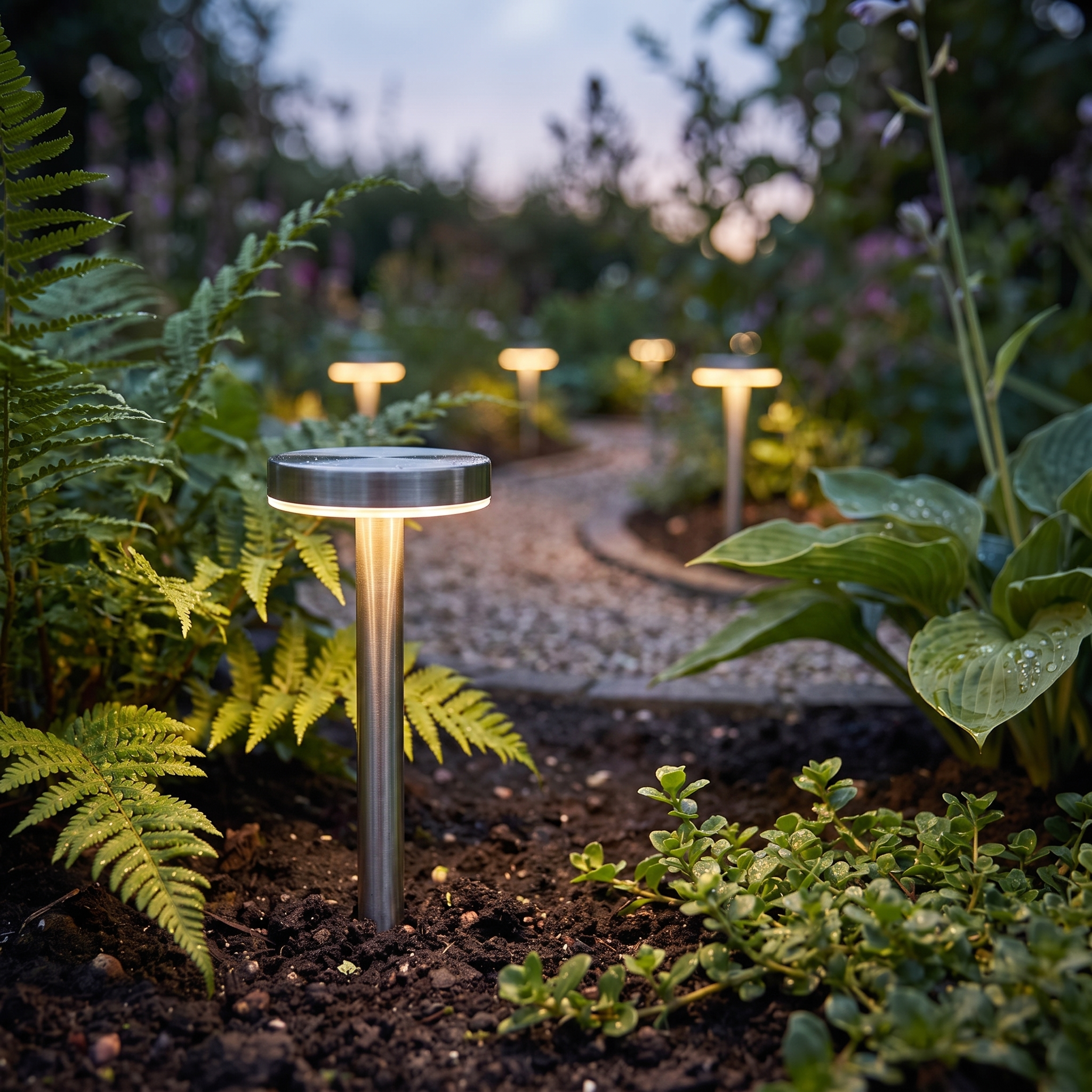 Solaris Pathway Stake Lights (Set of 8)