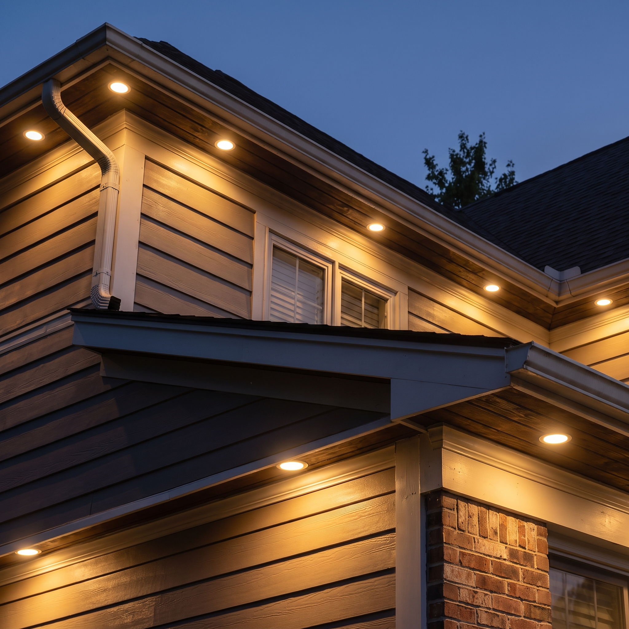 Halo Permanent Eave Lights