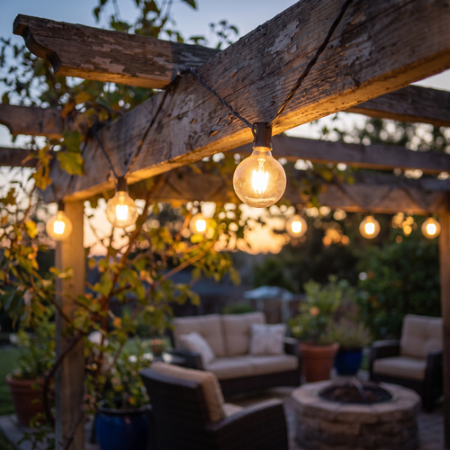 Bistro Glow LED String Lights
