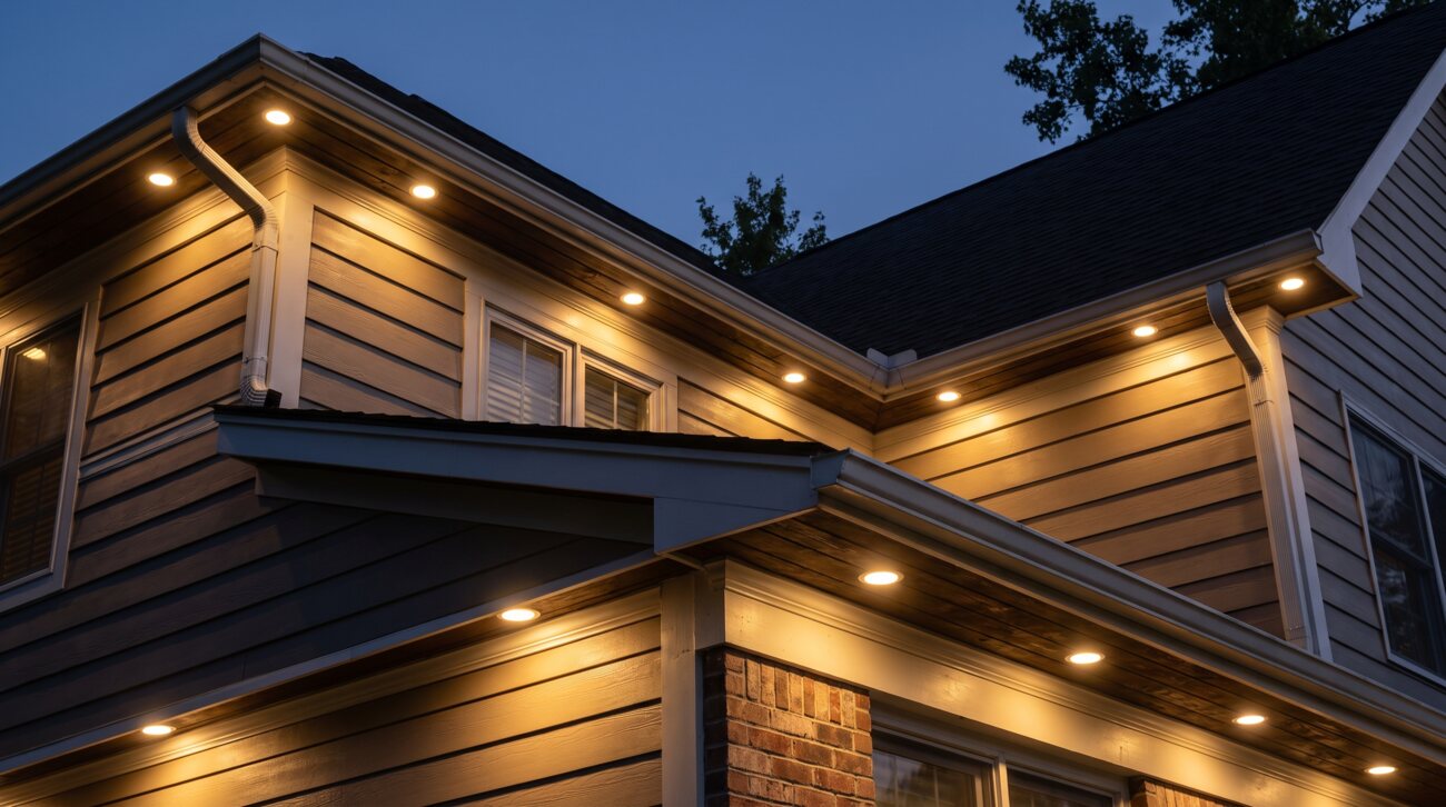 Halo Permanent Eave Lights
