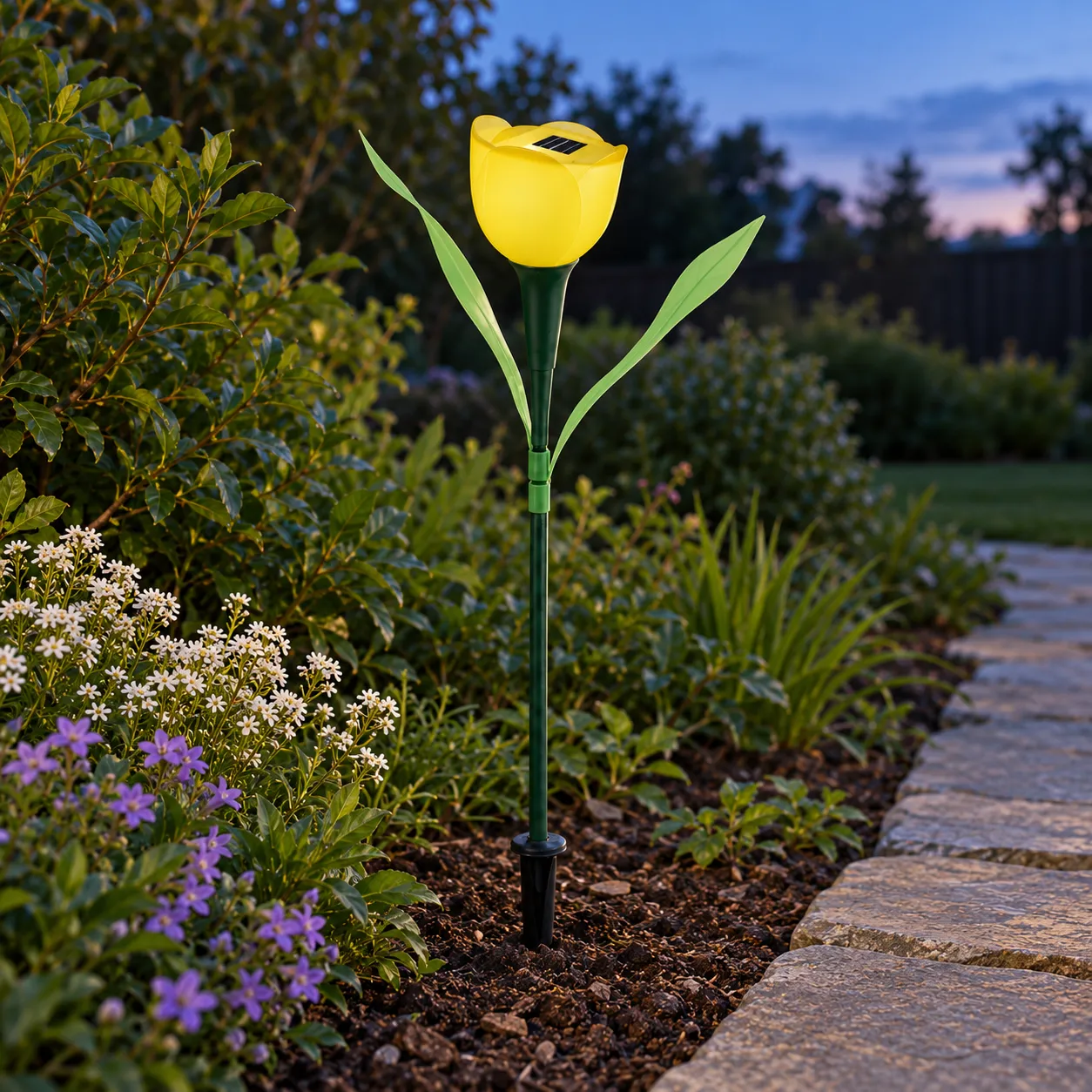 Leonard Tulip Garden Light — Yellow — alternate