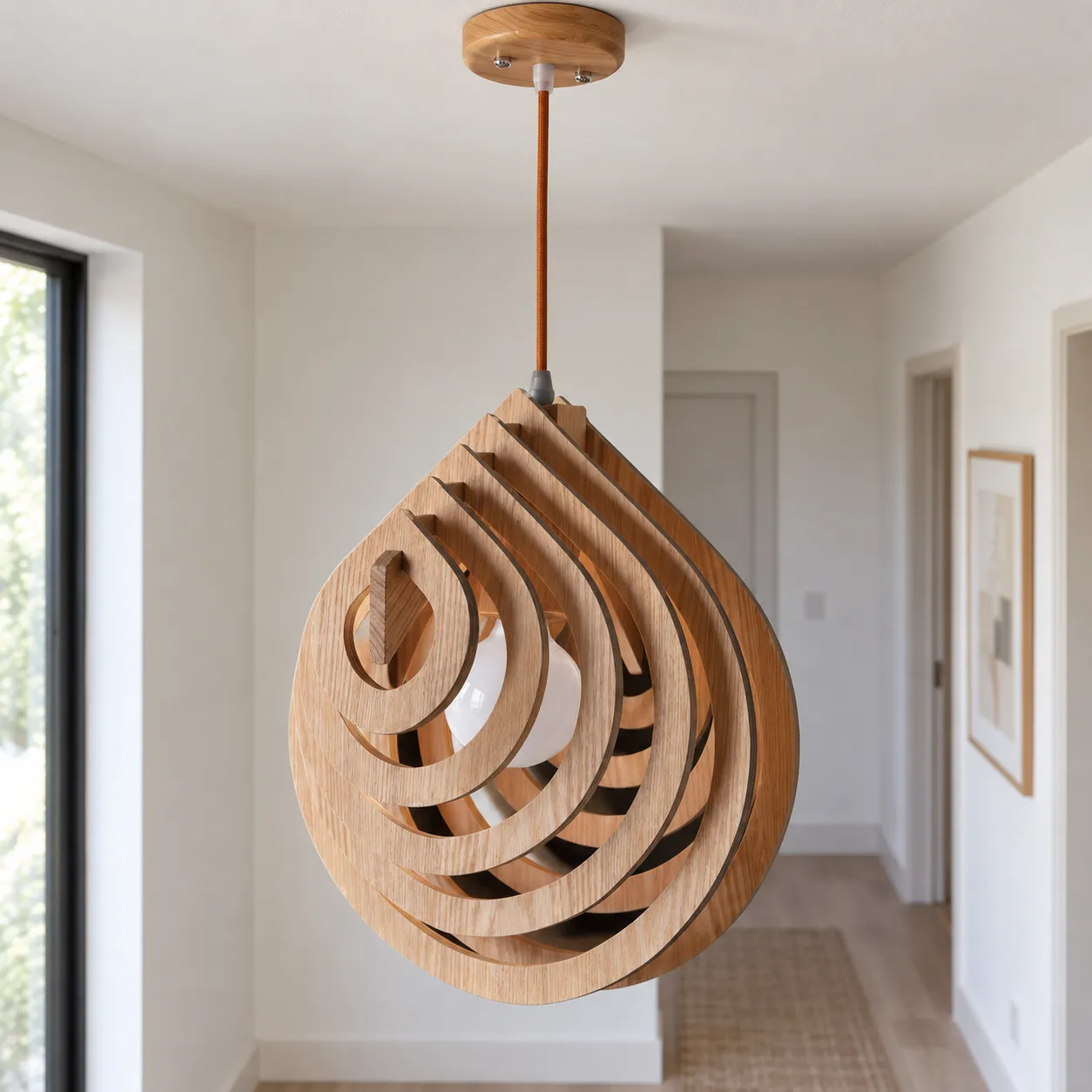 Clement Loop Pendant Light; alternate view
