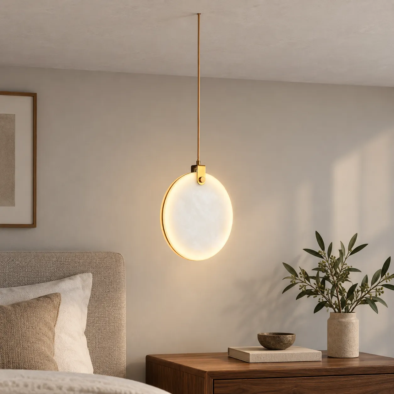 Leander Disc Pendant Light