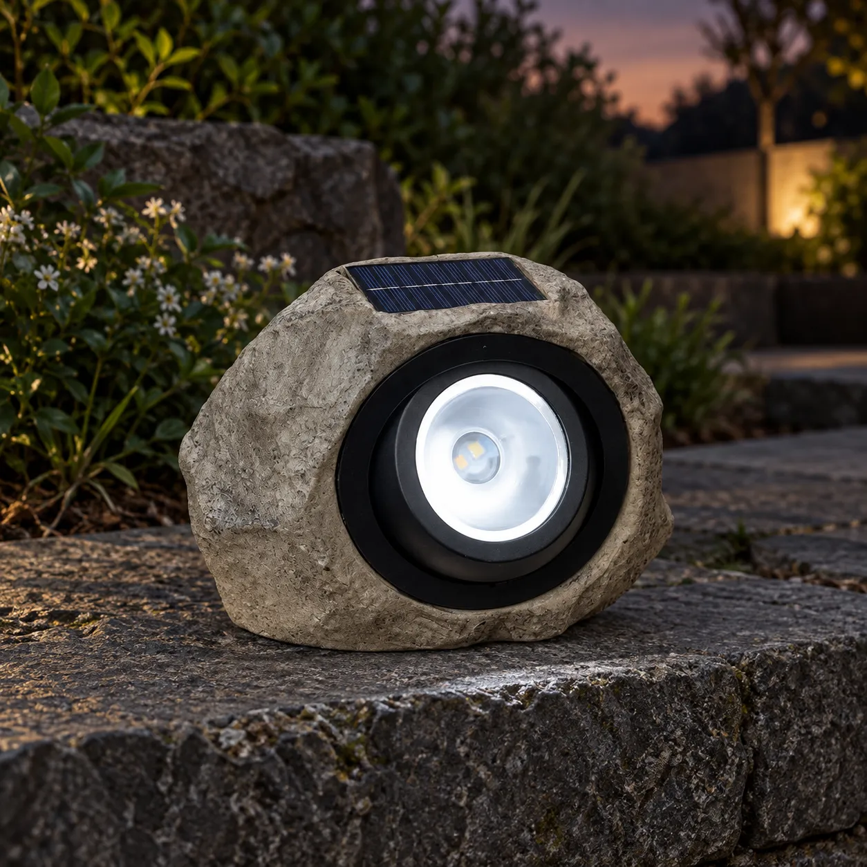 Iris Rock Garden Light