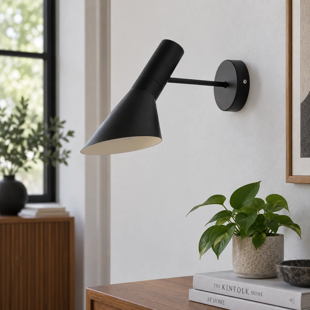 Francis Wall Lamp; whole fixture view 2