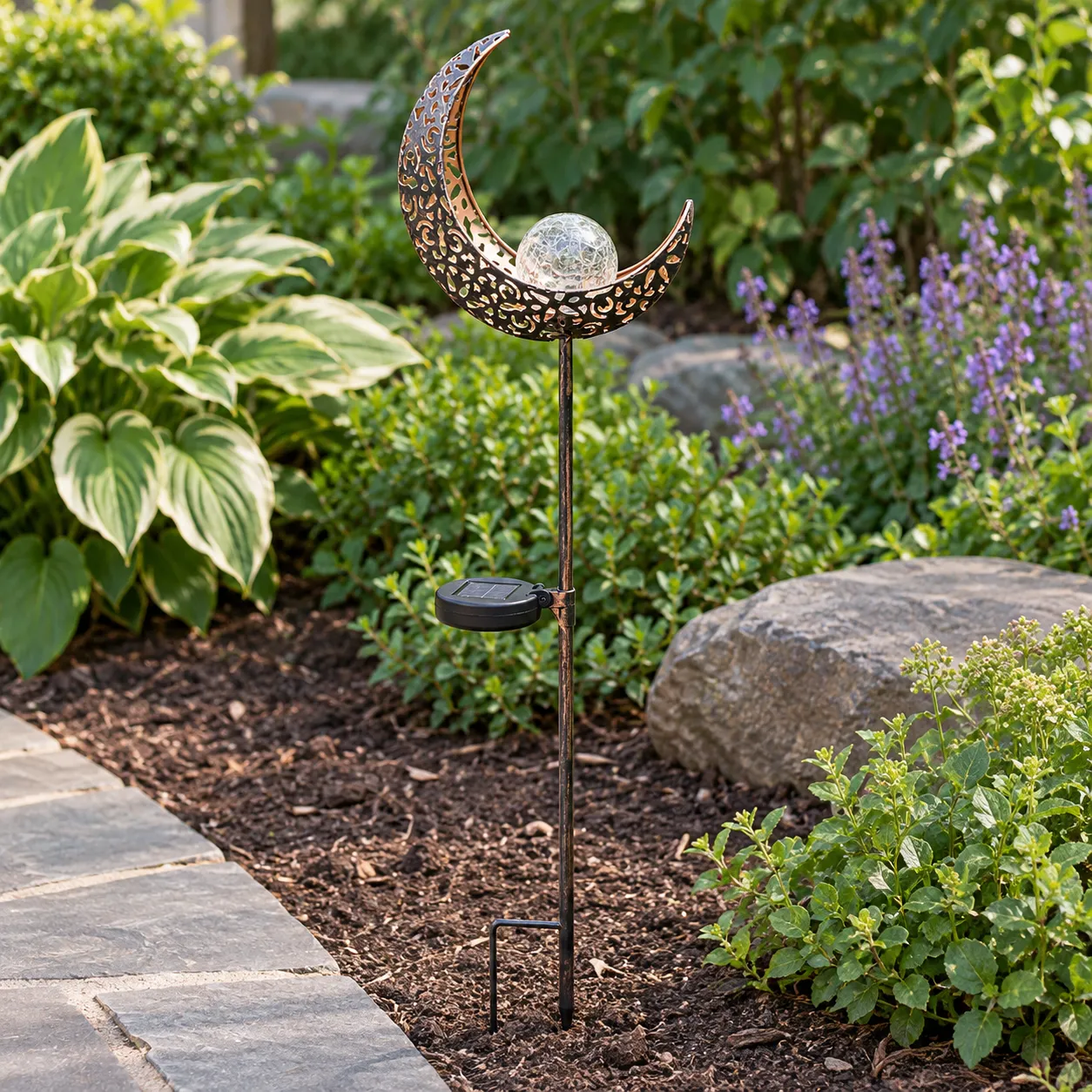 Laurence Moon Garden Light; source-supported alternate angle