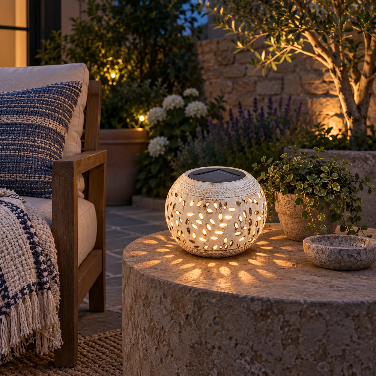 Lysander Globe Lantern; Standard; use view