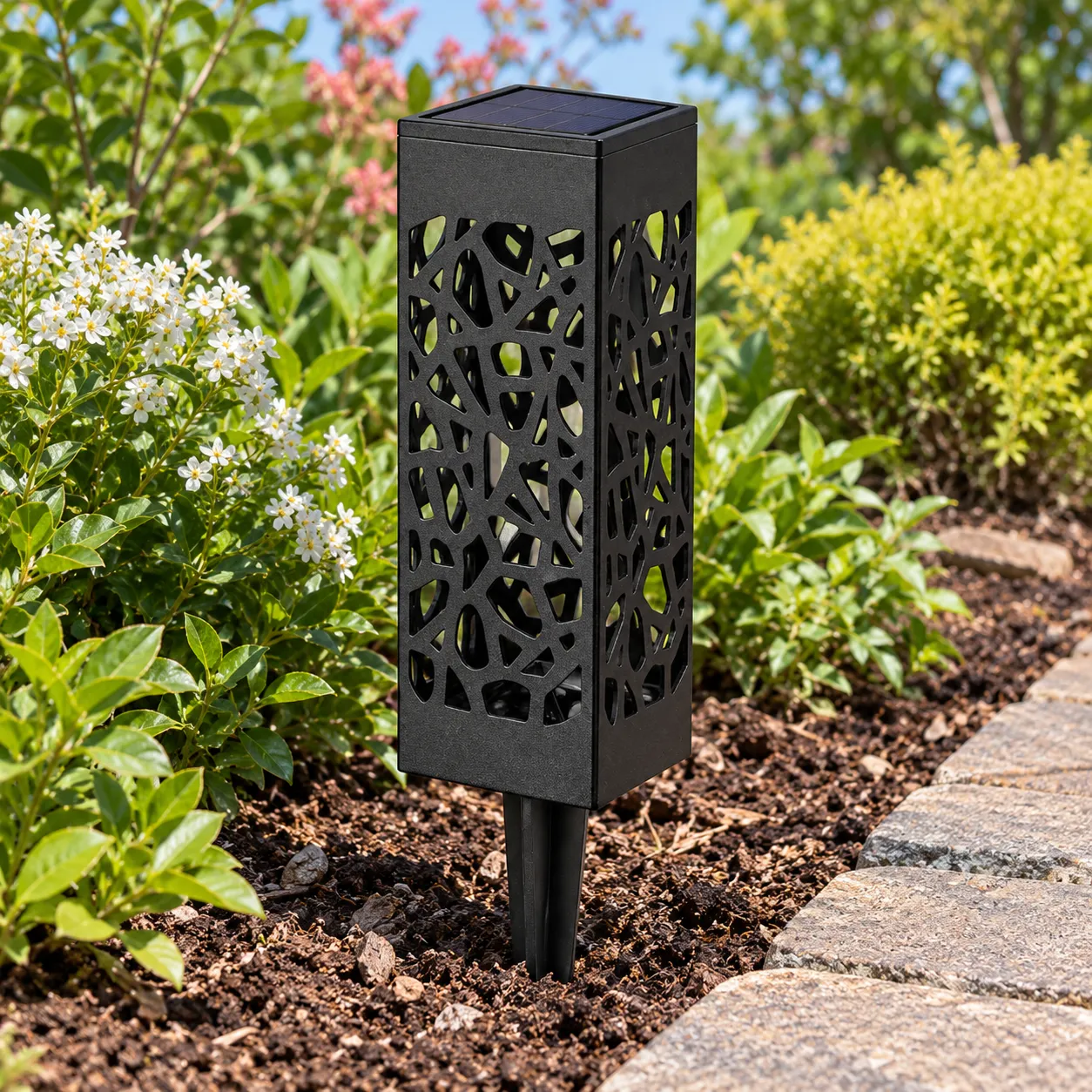 Genevieve Pattern Stake Light — 1 Lamp — alternate