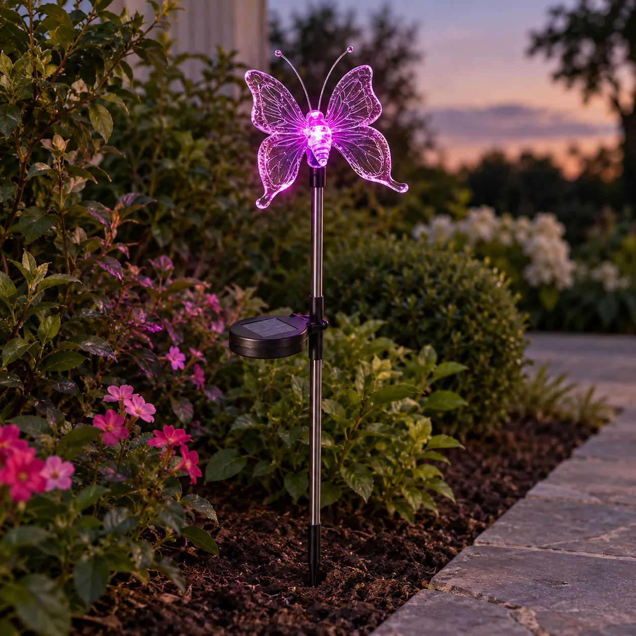 Aster Wing Garden Light; Butterfly; lead view