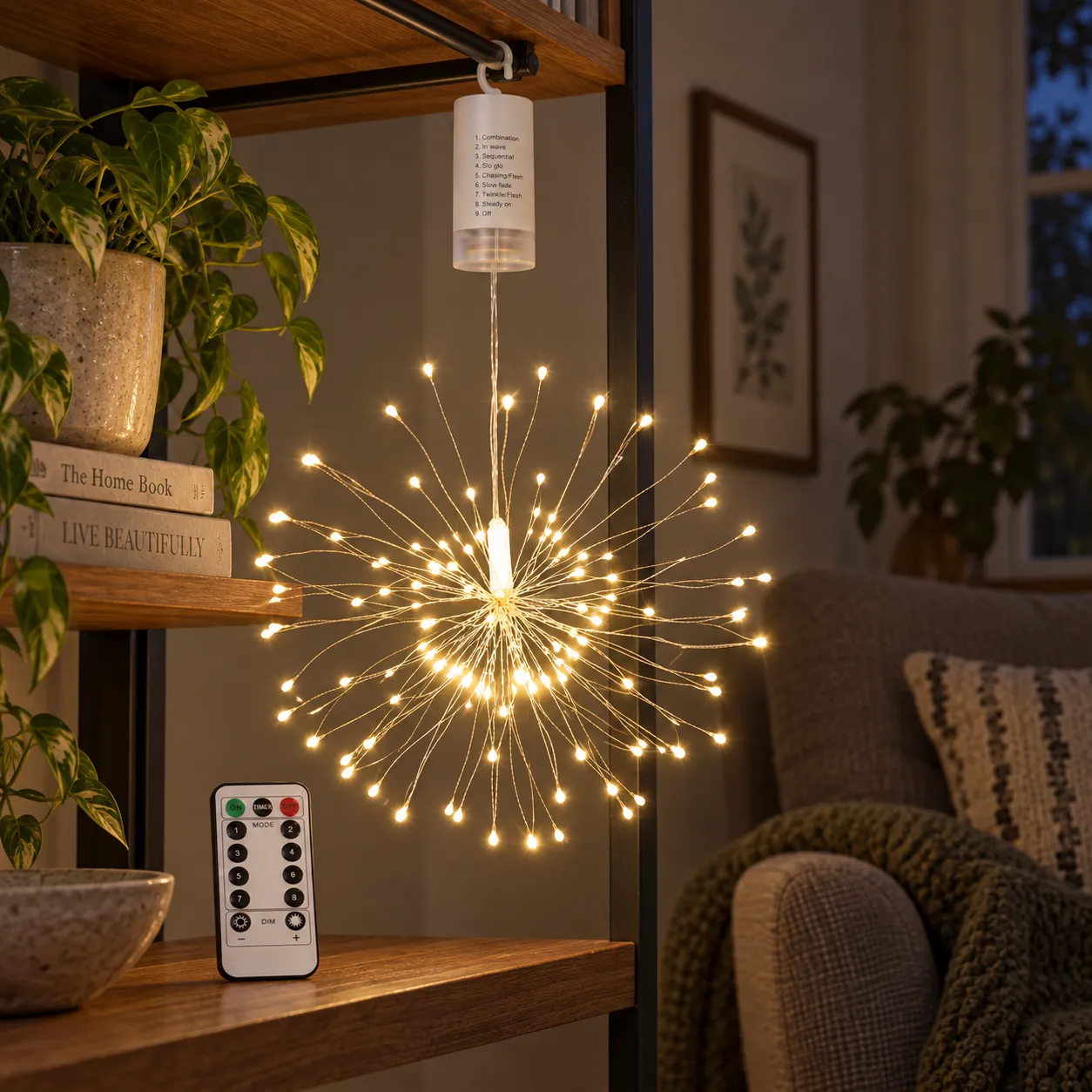 Sebastian Starburst Light; use view