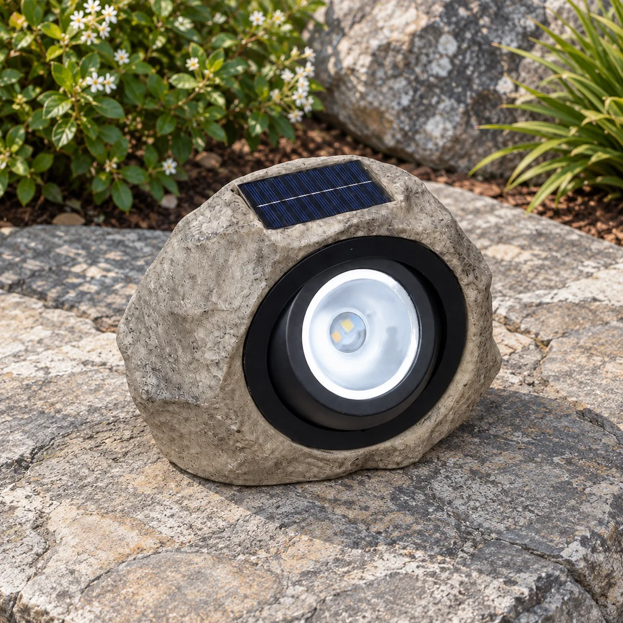 Iris Rock Garden Light; alternate view