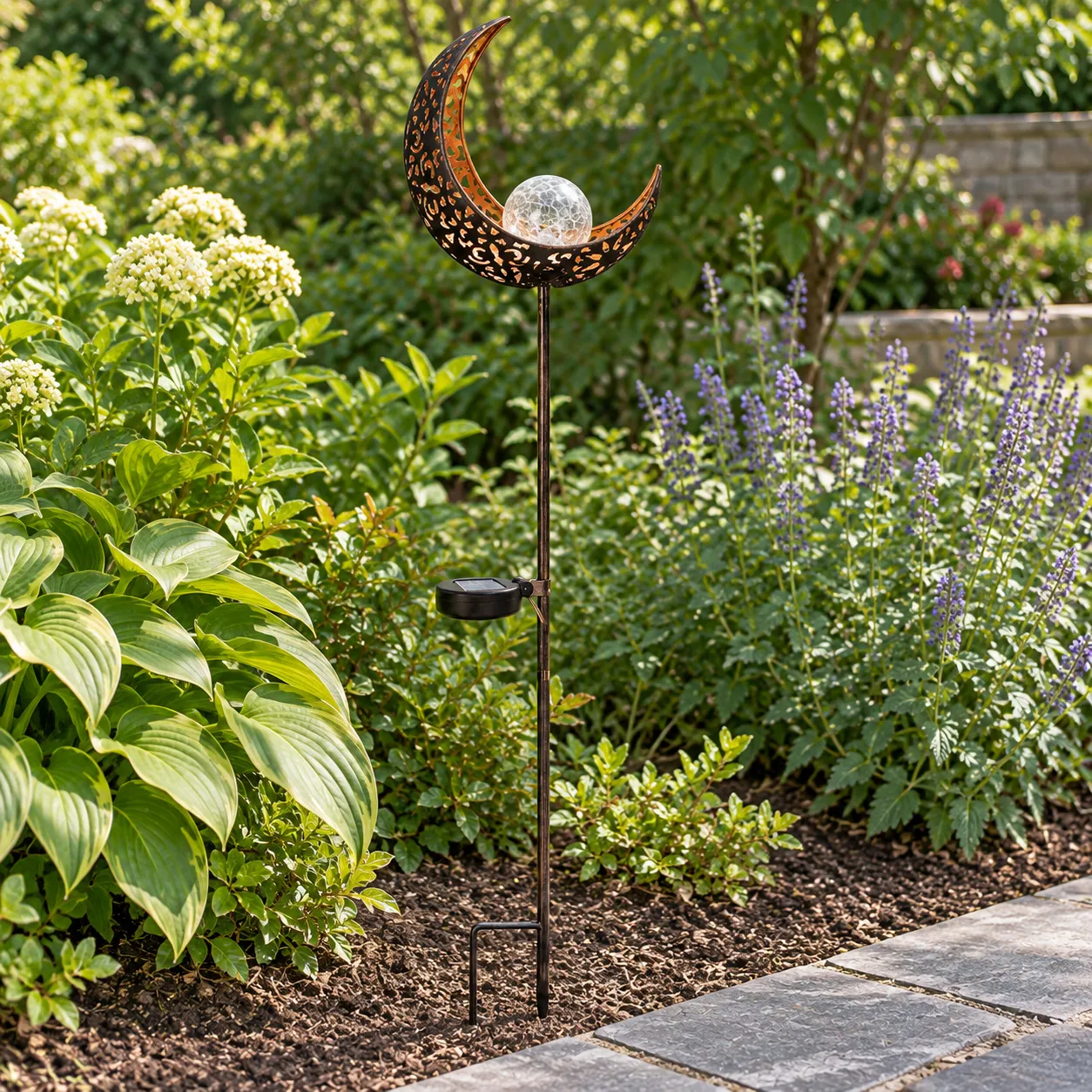 Laurence Moon Garden Light; whole fixture view 2