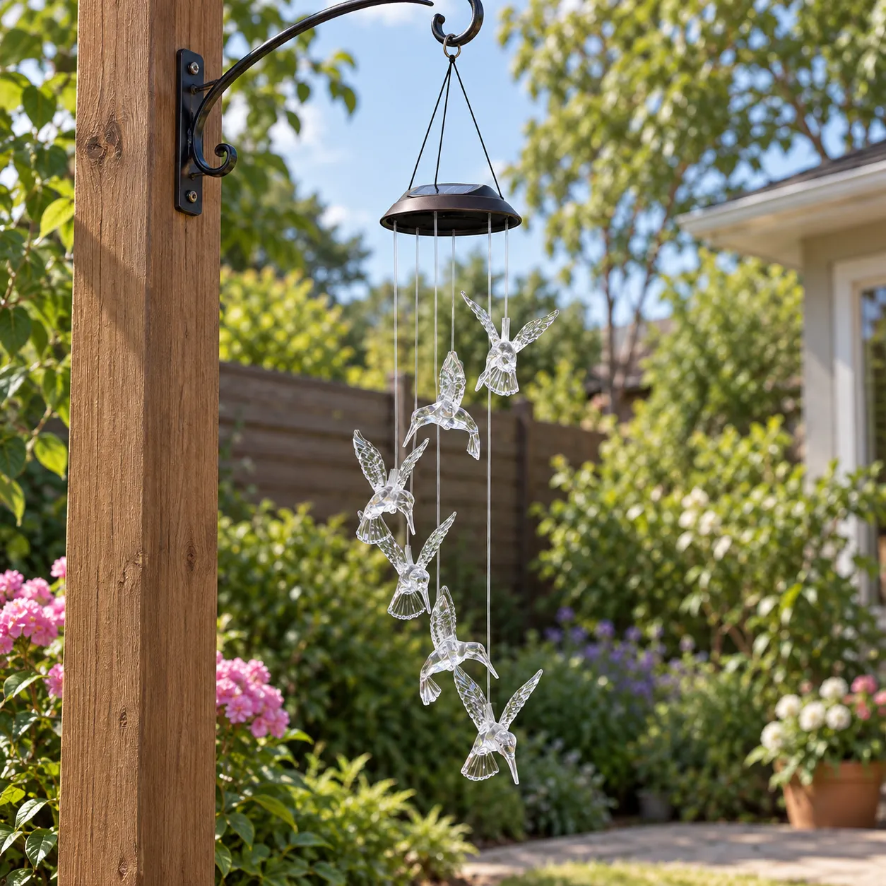 Tobias Hummingbird Hanging Light; Standard; alternate view
