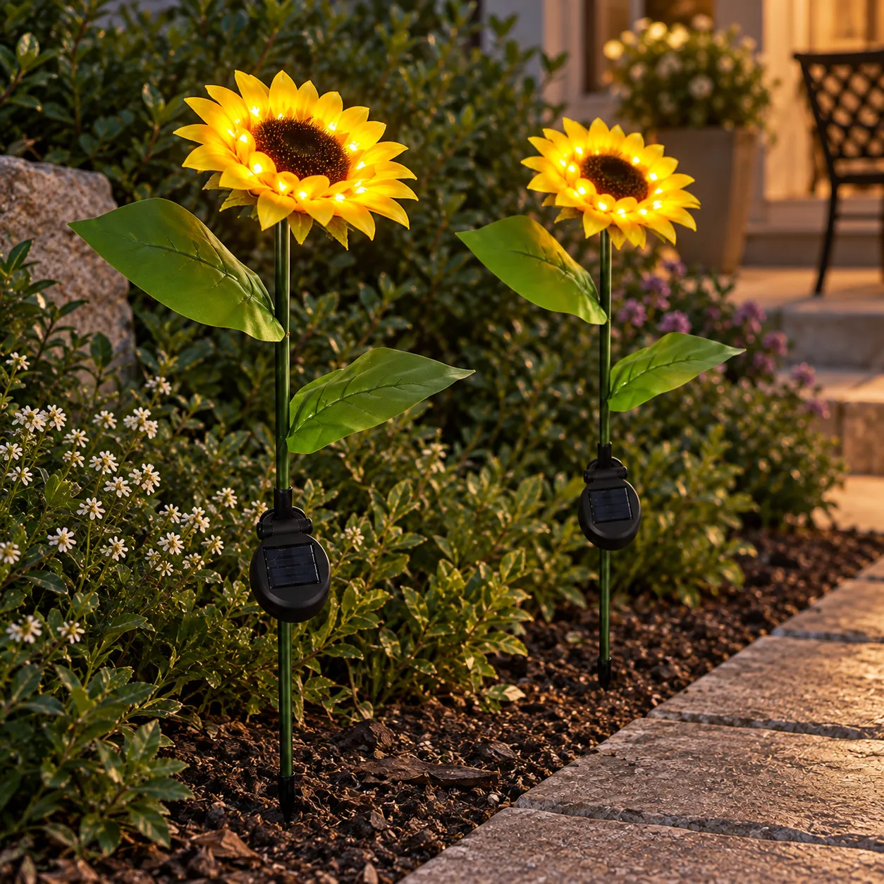 Edwin Sunflower Garden Lights; use view