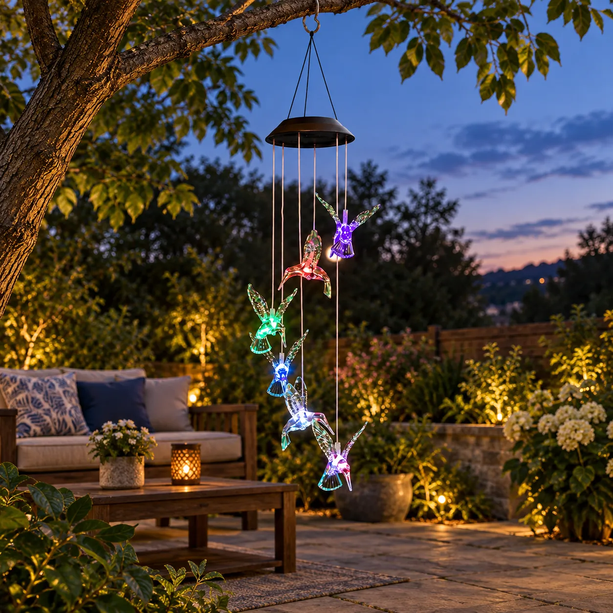 Tobias Hummingbird Hanging Light; Standard; use view