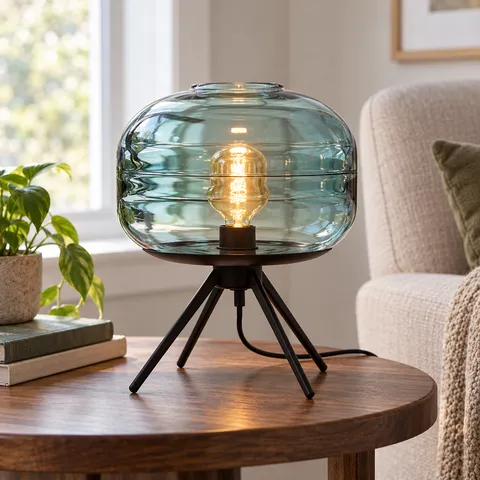 Ambrose Glass Table Lamp