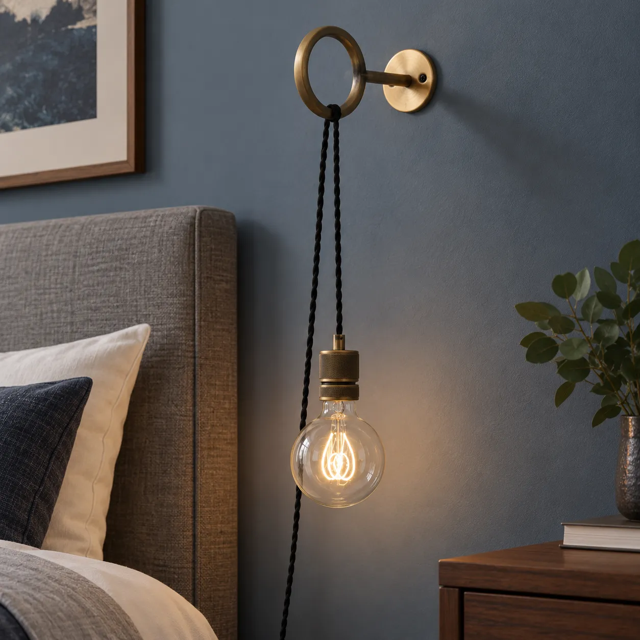 Audrey Ring Wall Lamp — Standard; alternate view