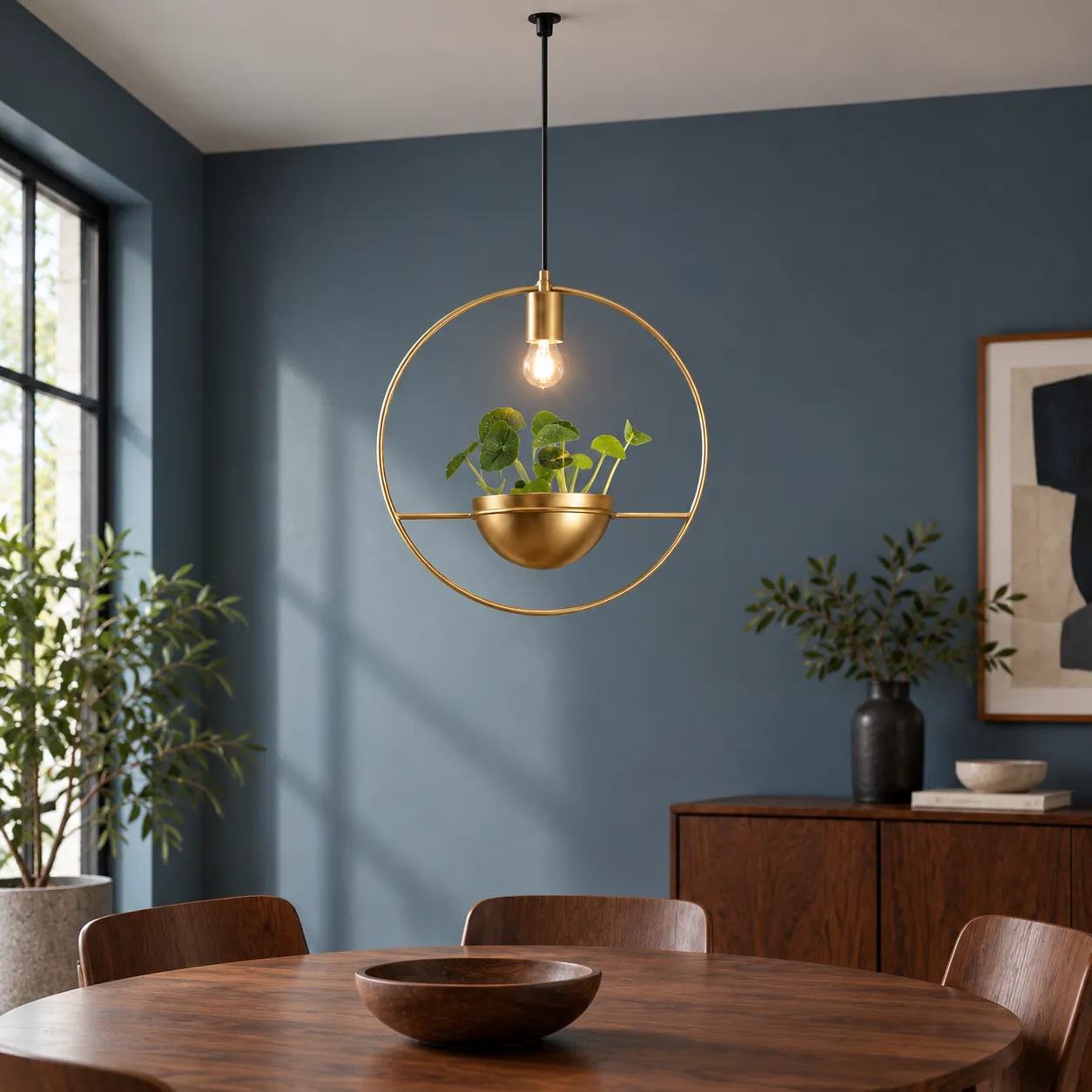 Edmund Planter Pendant Light — Standard; use view