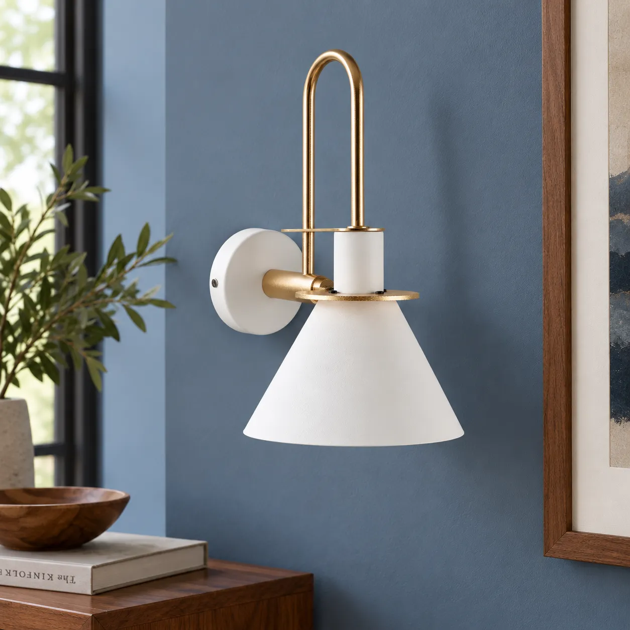 Lucian Wall Lamp; alternate view