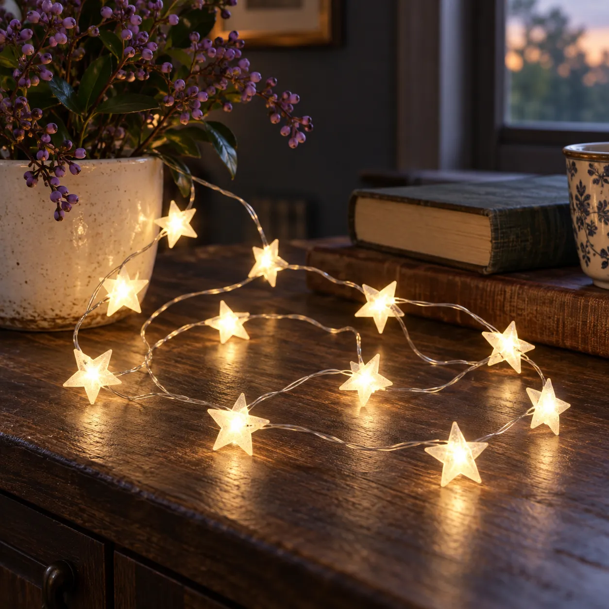 Rosalind Star String Lights