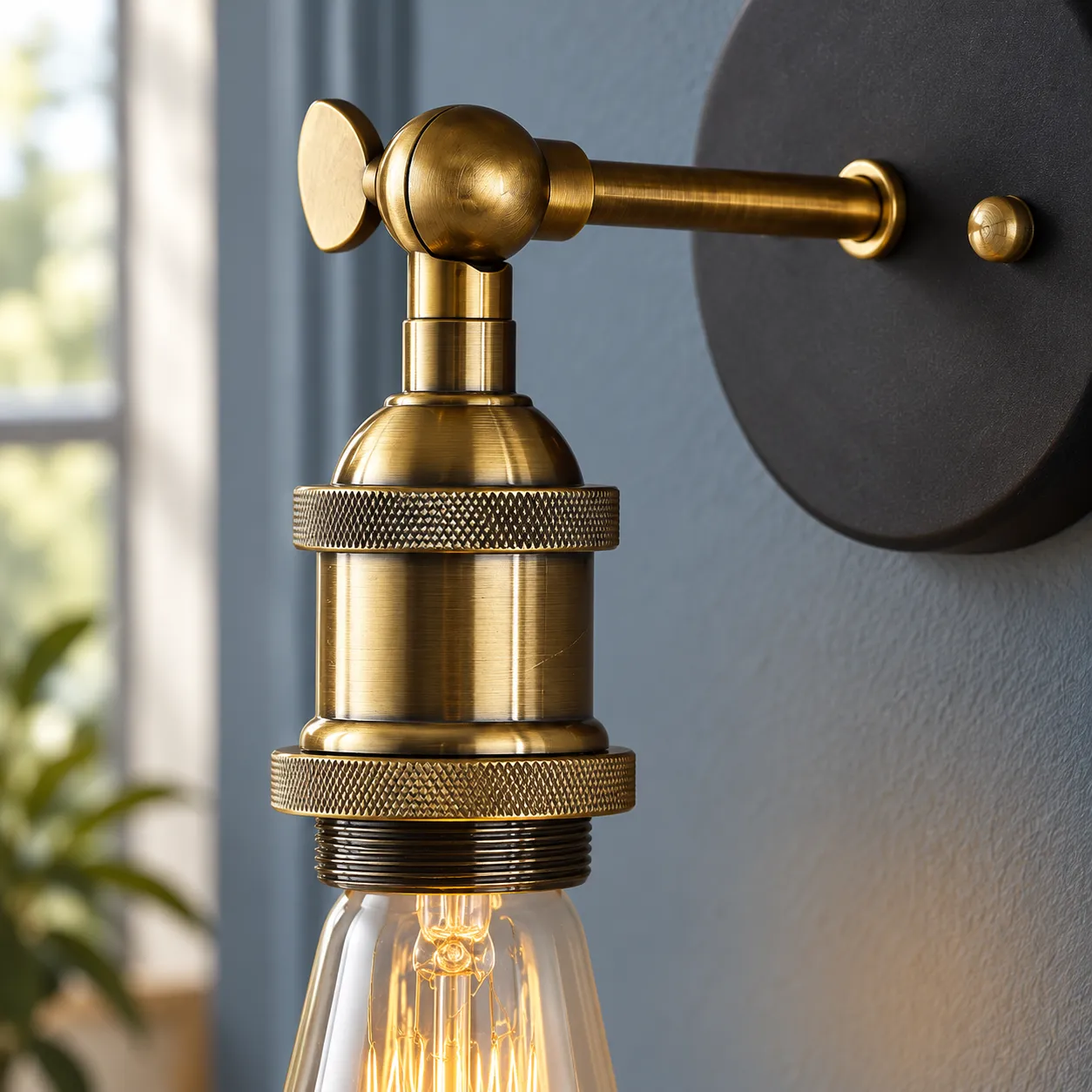 Florence Wall Lamp — Standard; detail view; styling props not included