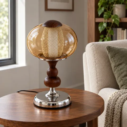 Delphine Globe Lamp
