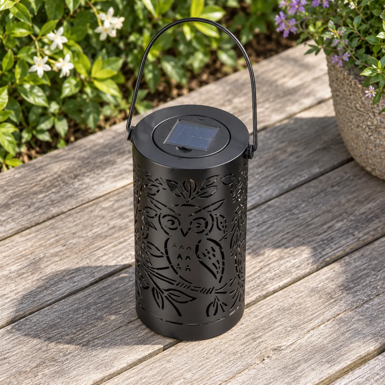 Mabel Owl Lantern; Standard; alternate view