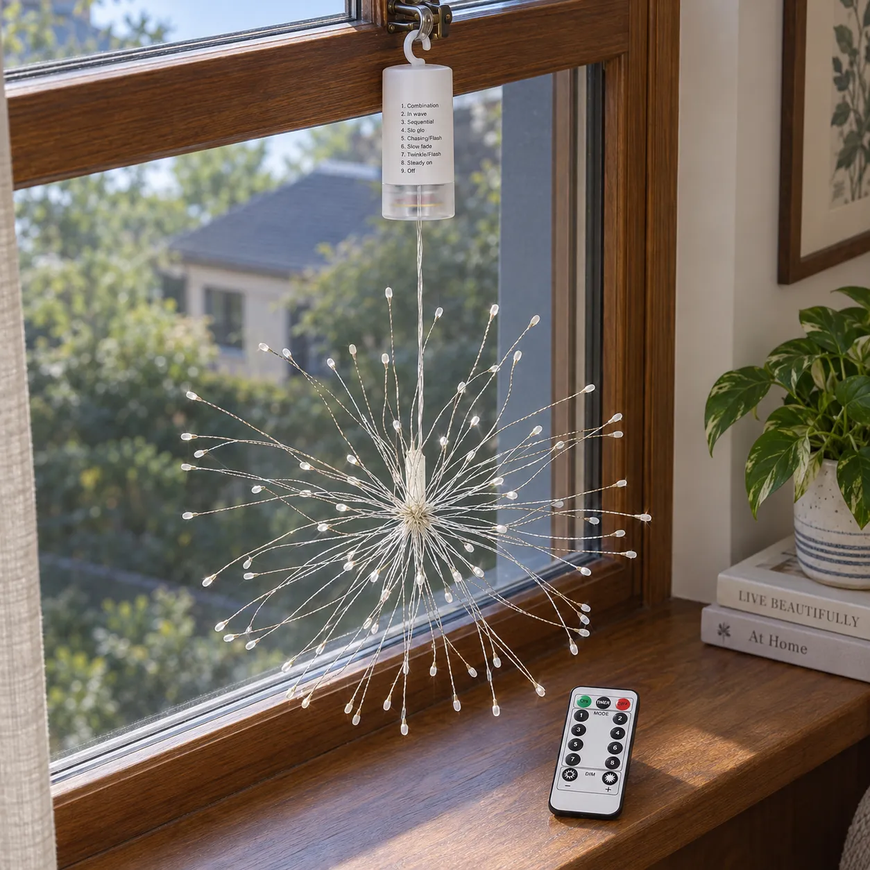 Sebastian Starburst Light; alternate view