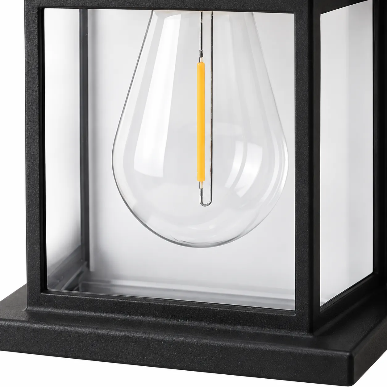Owen Solar Sconce: construction close-up