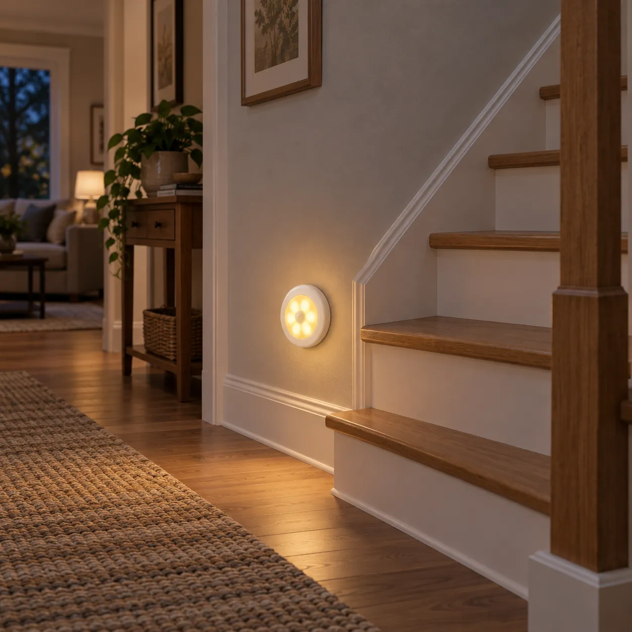Tessa Sensor Night Light; Warm White; use view