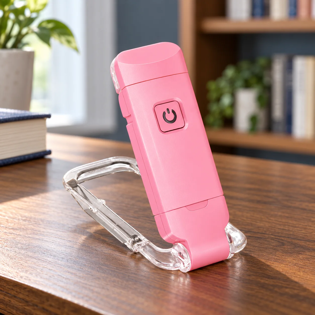Clara Book Light in Pink