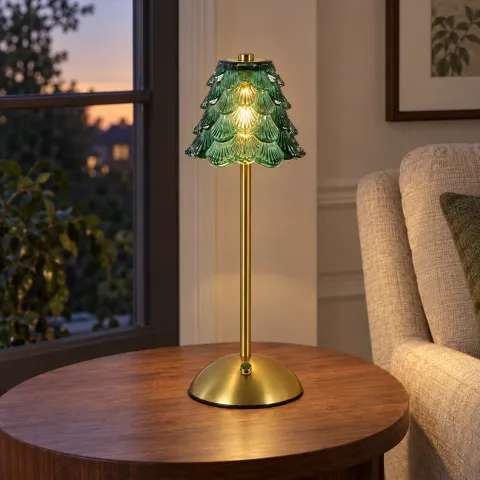 Winona Glass Table Lamp