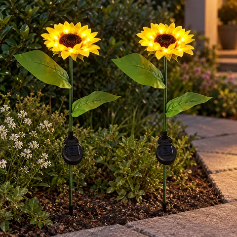 Edwin Sunflower Garden Lights