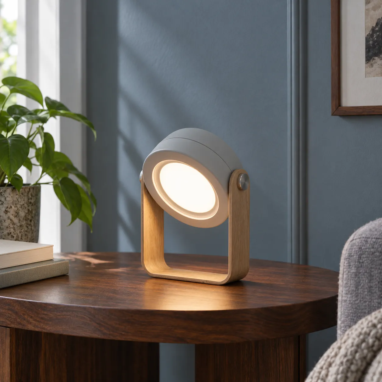 Celeste Lantern — Gray; alternate view; styling props not included