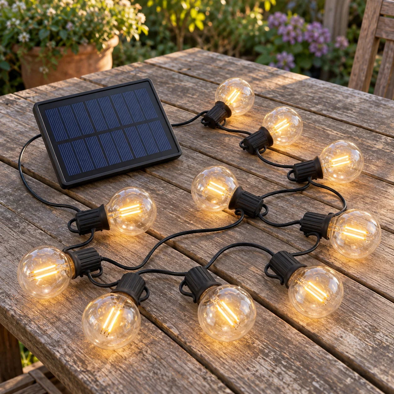 Jude Solar String Lights