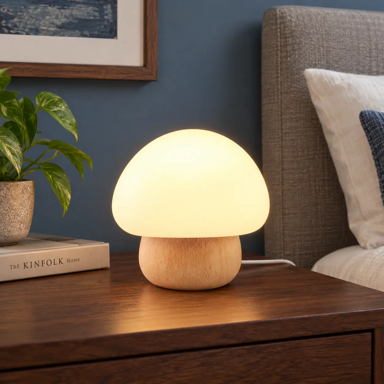 Celeste Mushroom Table Lamp — Standard; use view