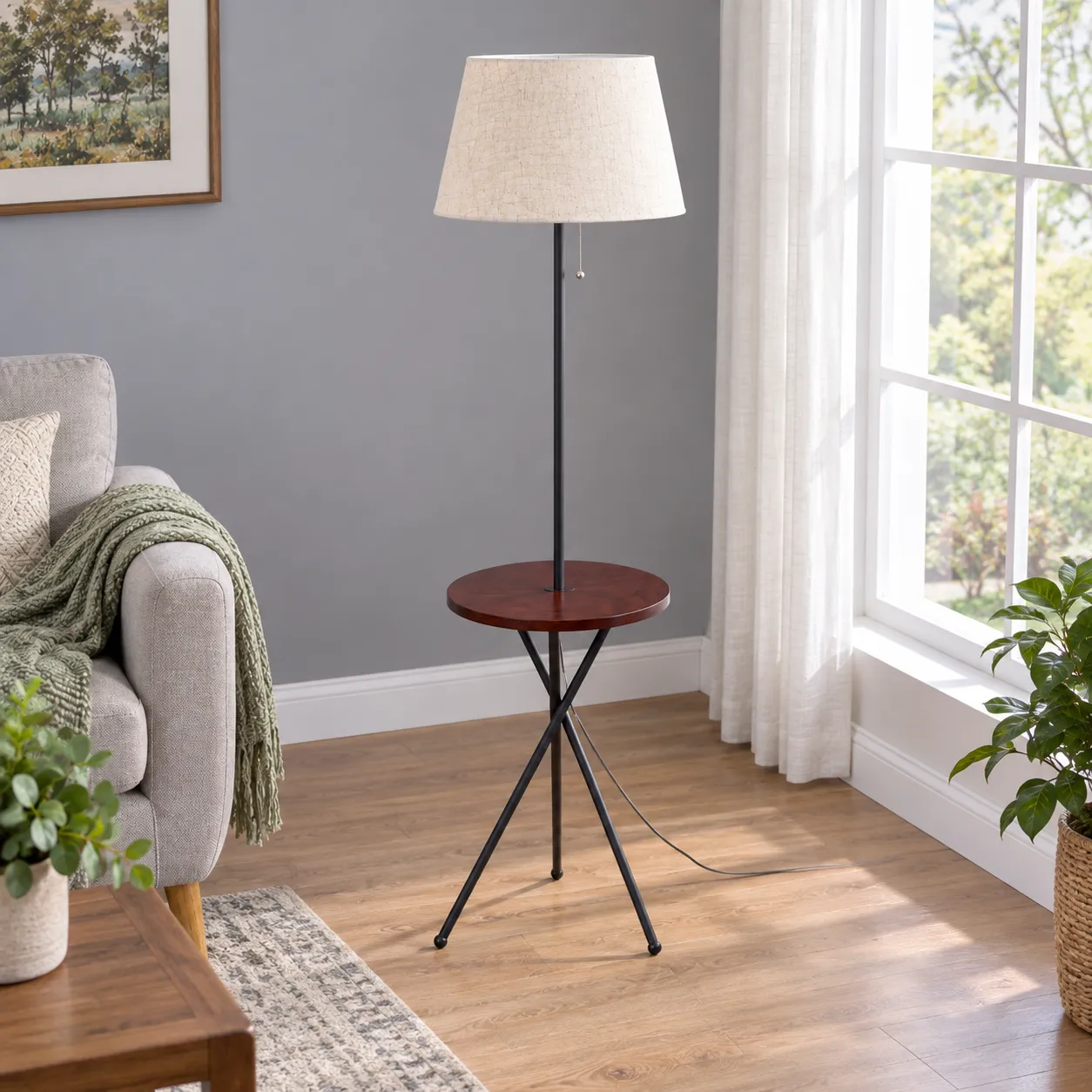 Winifred Table Floor Lamp; alternate view
