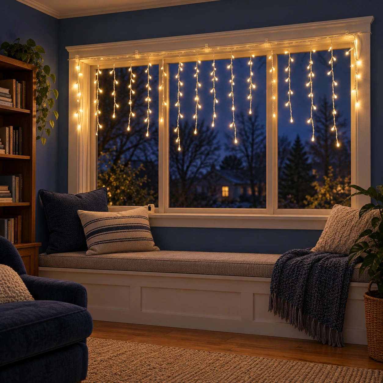 Dorothy Icicle String Lights — Warm White / US Plug — use